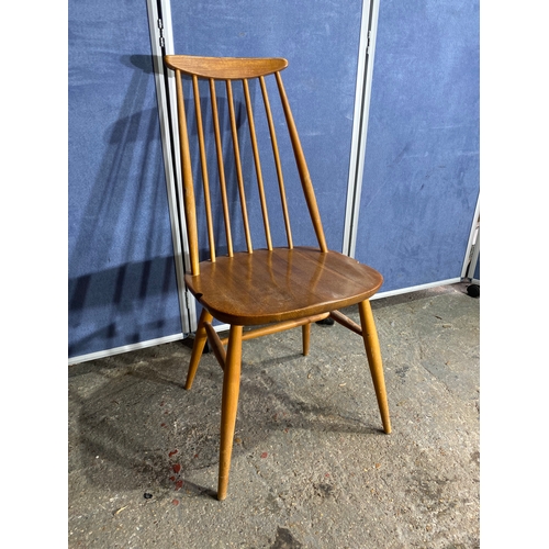 214 - Vintage Ercol goldsmith design dining chair. 

Dimensions - 16.5