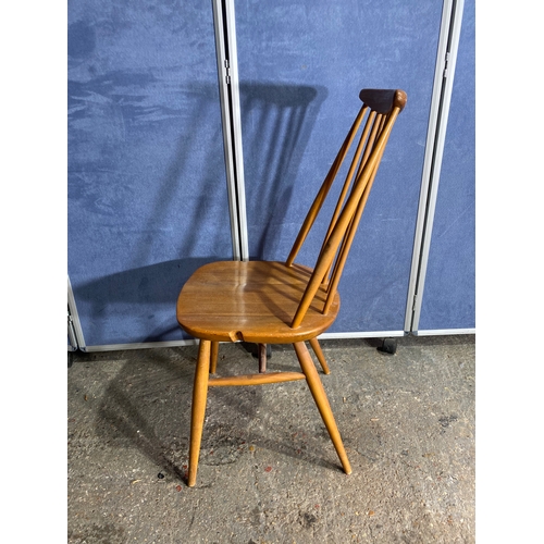 214 - Vintage Ercol goldsmith design dining chair. 

Dimensions - 16.5