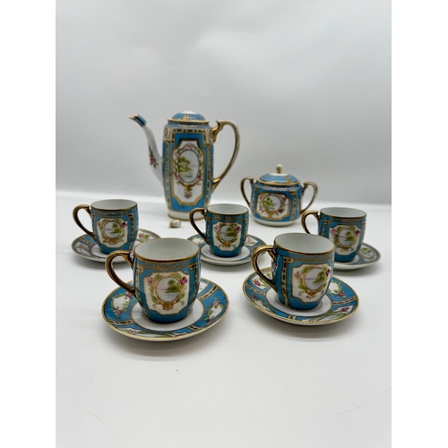 9 - 20th century Japanese 13 Piece Noritake Tea Service