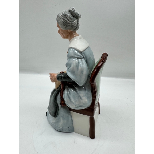 30 - Royal Doulton Embroidering HN 2855 Figurine