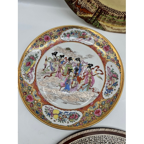 44 - Four decorative plates