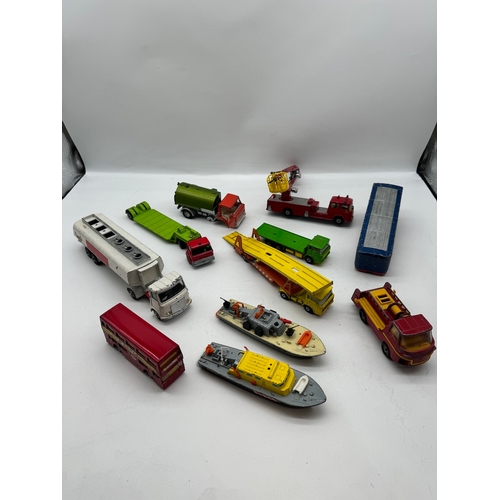 66 - Lot of various Dinky / Corgi Collectable lorries / boats