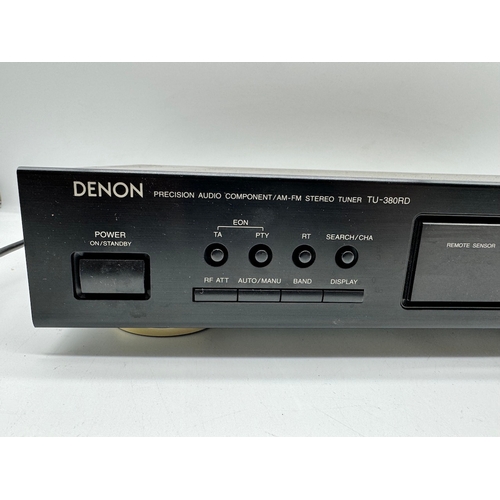 73 - Denon TU 380RD Stereo Tuner