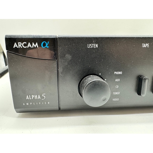 75 - Arcam Alpha 5 Amplifier