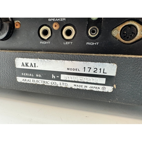 78 - Vintage Akai 1721L Reel to Reel