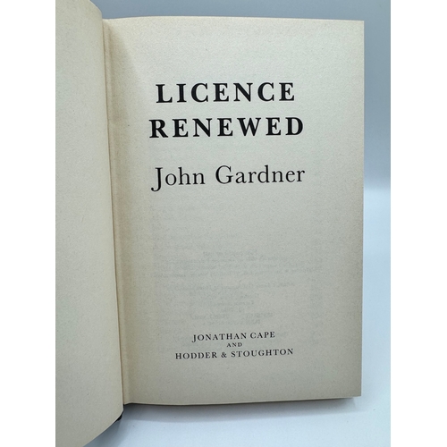 110 - James Bond Licence Renewed - John Gardner  - 1st 1981