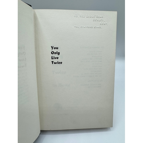 114 - Ian Fleming - James Bond - You Only Live Twice - 1st Edition 1964