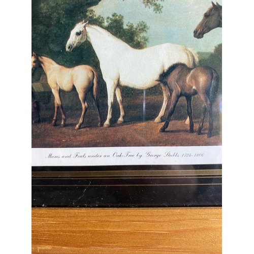 350 - Two Horse related framed prints.