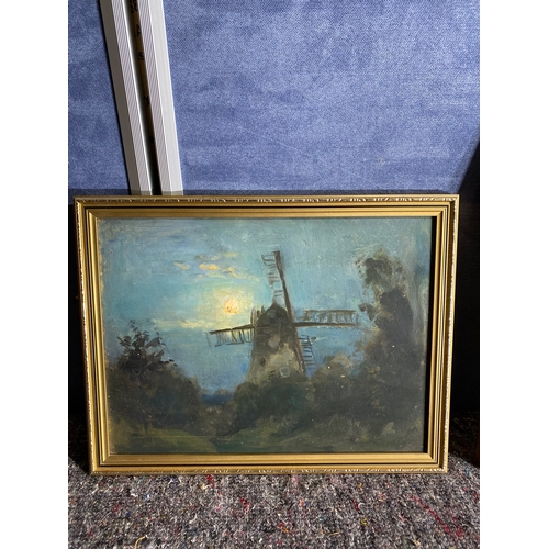 389 - Two original oil paintings on board by Harry Mitton Wilson.