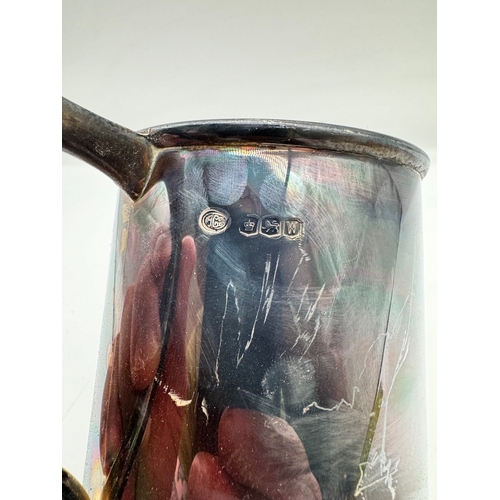 125 - Sterling Silver Tankard 319g - inscribed