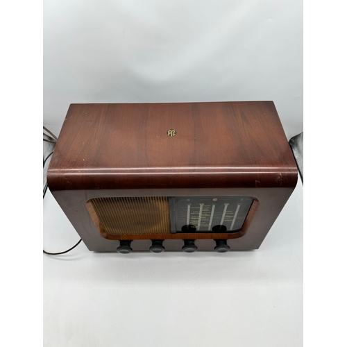 128 - Vintage PYE Valve Radio