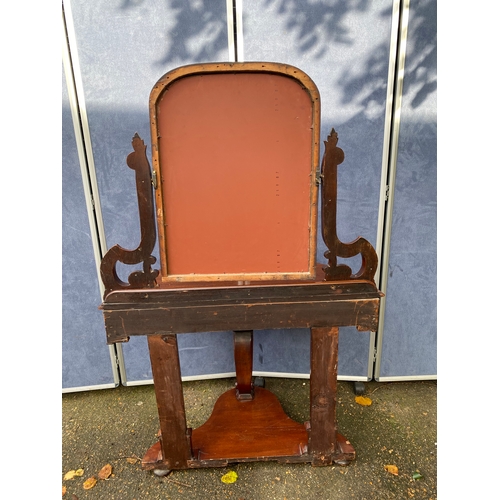 237 - Beautiful Antique mahogany wash stand with mirror. 

Dimensions - 36