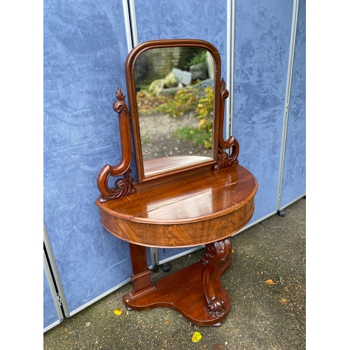 237 - Beautiful Antique mahogany wash stand with mirror. 

Dimensions - 36