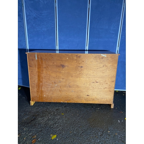 262 - Waxed Pine sideboard/dresser base. 

Dimensions - 55.5