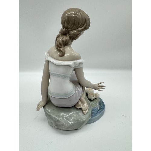 25 - Lladro Privilege Society 7706 Reflections Of Helena / GARDENS OF ATHENS Lady Basket Figurine 7704