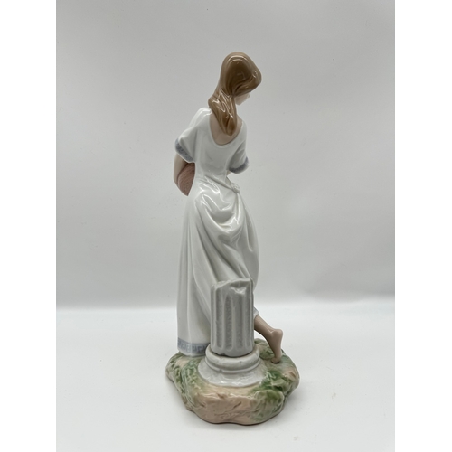 25 - Lladro Privilege Society 7706 Reflections Of Helena / GARDENS OF ATHENS Lady Basket Figurine 7704