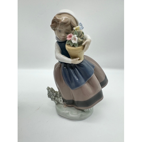 28 - Lladro May Flowers 5467 / Lladro Sweet Scent 5221 / Lladro Spring Is Here 5223