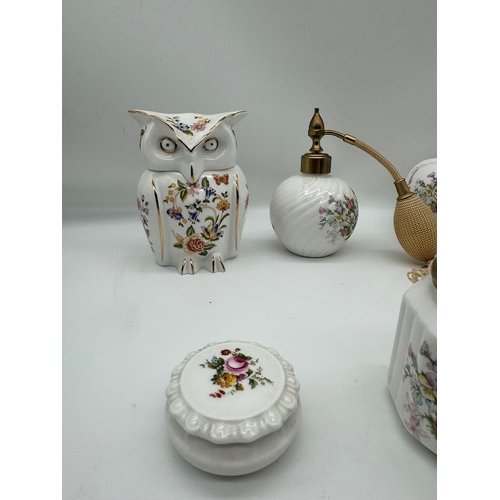 52 - Quantity of  Aynsley Cottage Garden / Wild Tudor Bone China