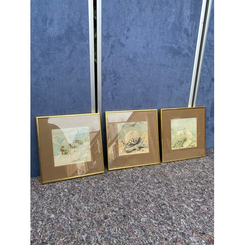 448 - A trio of Peter Karston water colour prints

Dimensions - 12.5