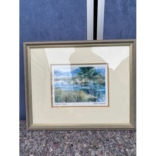 449 - Two small landscape signed prints by Brent Heighton

Dimensions - 15.5