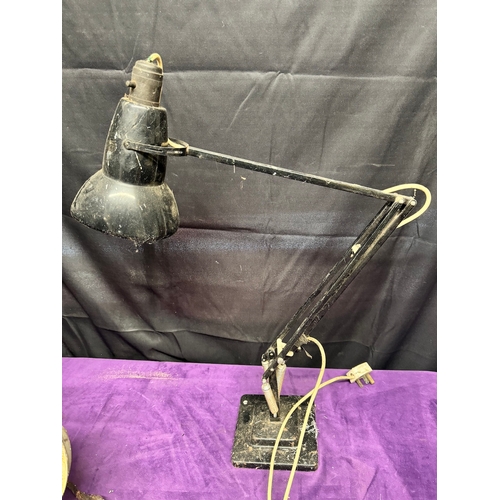 171 - Two vintage Anglepoise lamps - 1 Herbert Terry - A/F