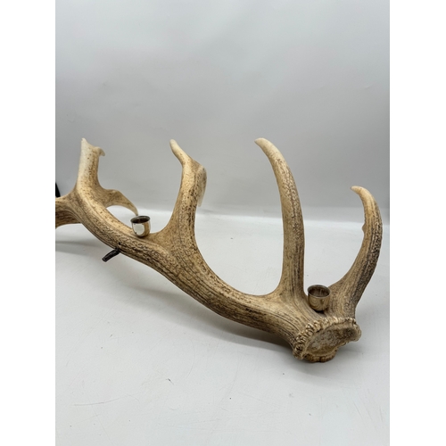 112 - Stag Antler candle holder - 70cm