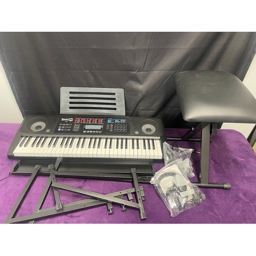 553 - Rock Jam RJ761 Keyboard with Seat and Stand