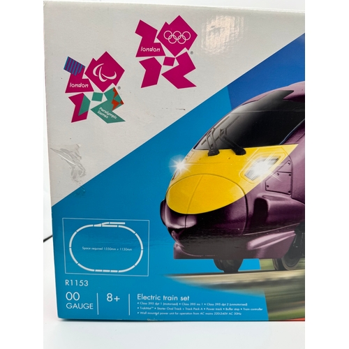 2 - Complete in Box Hornby London 2012 00 Gauge Electric Train Set R1153