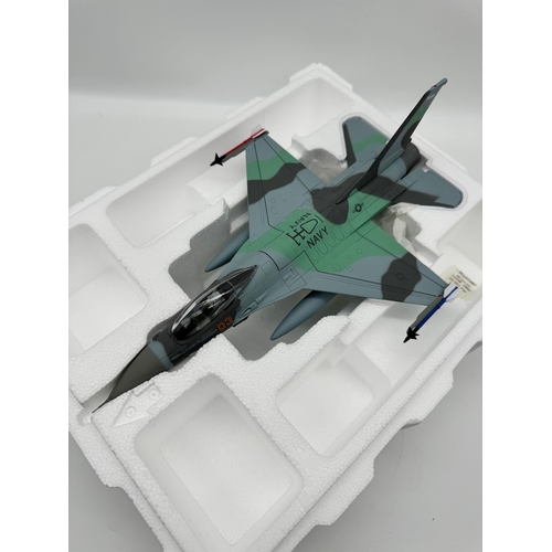 12 - Boxed / Unused Armour Collection 1:48 Metal Scale F16 Falcon Fighter