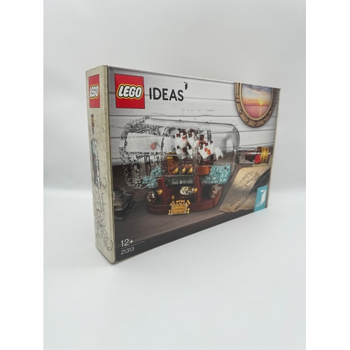 21 - Retired Lego Ideas 21313 Ship in a Bottle