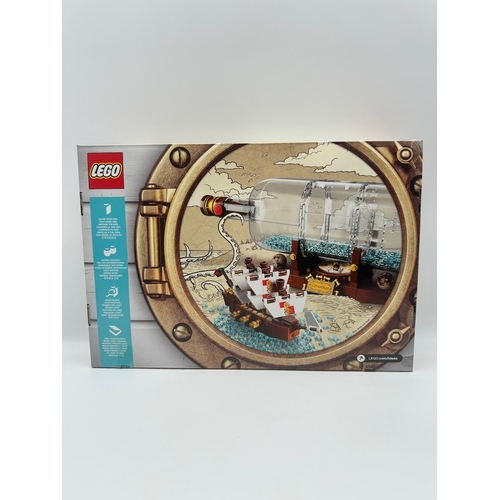 21 - Retired Lego Ideas 21313 Ship in a Bottle