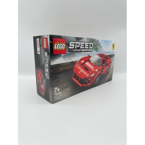 22 - Retried LEGO SPEED CHAMPIONS: Ferrari F8 Tributo (76895)