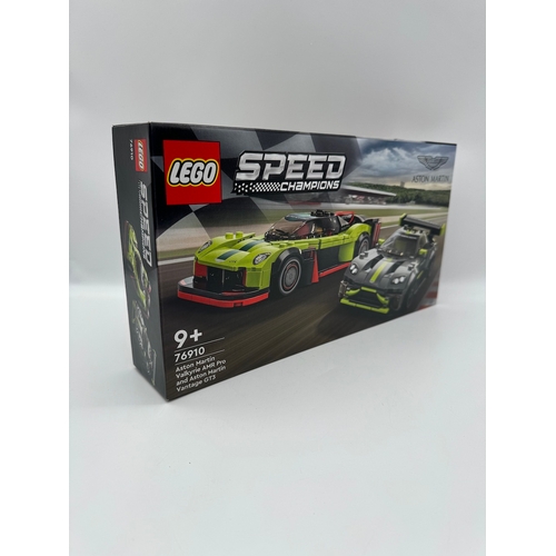 24 - Retired LEGO 76910 SPEED CHAMPIONS: Aston Martin Valkyrie AMR Pro and Aston Martin Vantage GT3