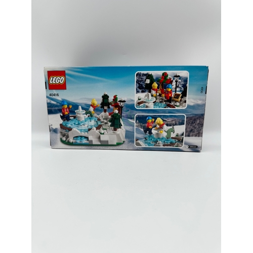 33 - Retired Lego 40416 Ice Skating Rink Limited Edition