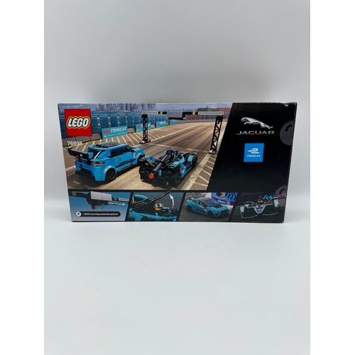 34 - Retired Lego 76898 Formula E Panasonic Jaguar Racing GEN2 Car & Jaguar I-PACE eTROPHY