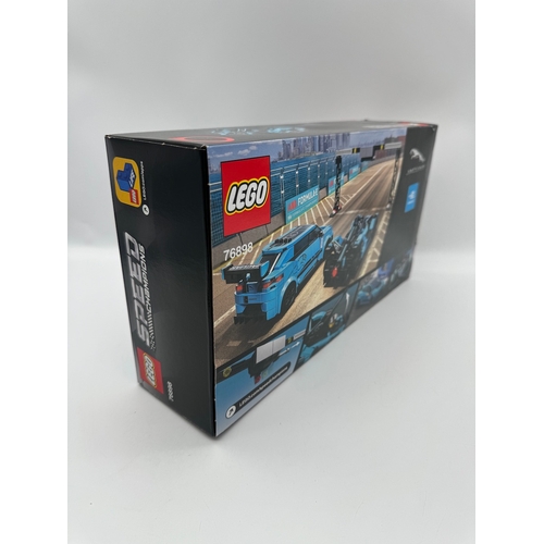 34 - Retired Lego 76898 Formula E Panasonic Jaguar Racing GEN2 Car & Jaguar I-PACE eTROPHY