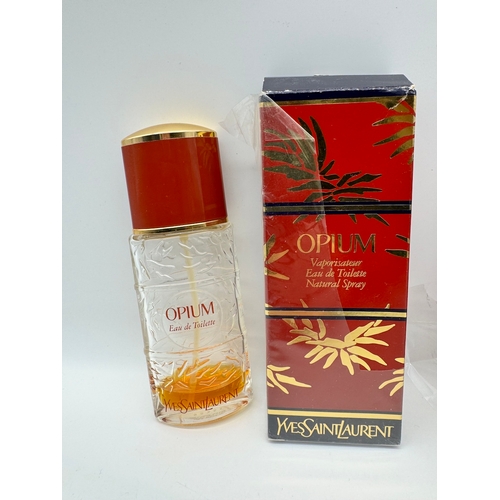 37 - Yves Saint Laurent Opium, Samsara Guerlain Perfum, S.T. Dupont Orazuli