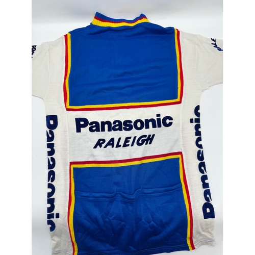 54 - Vintage 1980's Panasonic / Raleigh Road Bike Jersey