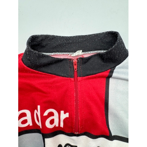 58 - Vintage 1980's Wonder / La Vie Claire / Piet Mondrian Design Road Bike Jersey