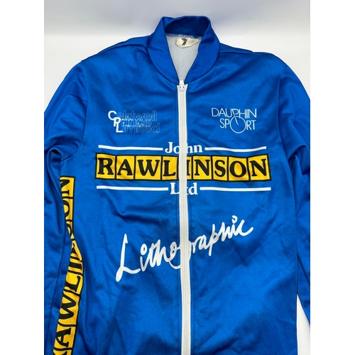 59 - Vintage 1980's John Rawlinson / Dauphin Sport / Cladwell Prince Branded Road Bike Jersey