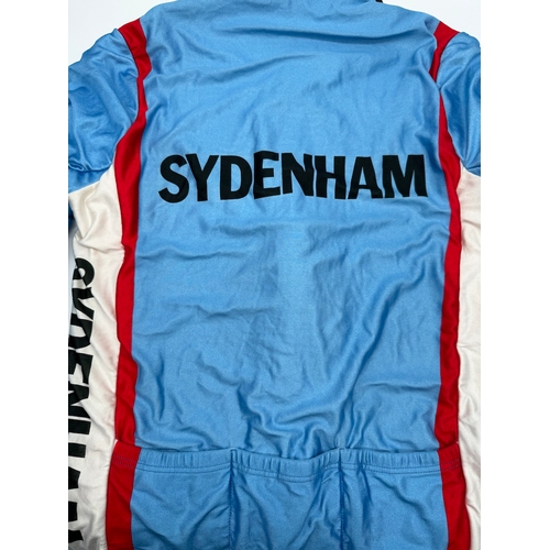 61 - Vintage 1980's Sydenham Branded Road Bike Jersey + hat