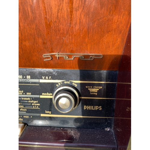 346 - Vintage Philips Radiogram.

Dimensions- 36