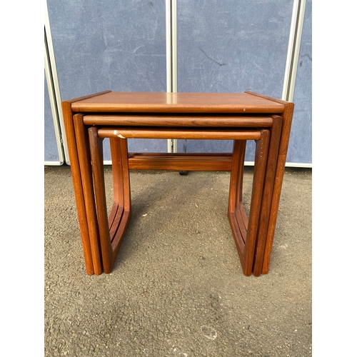 352 - G - Plan Teak nest of three tables.

Dimensions of largest for reference - 21