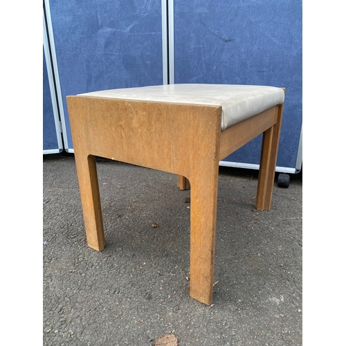 361 - Retro Stag cushioned stool 

Dimensions - 15.5