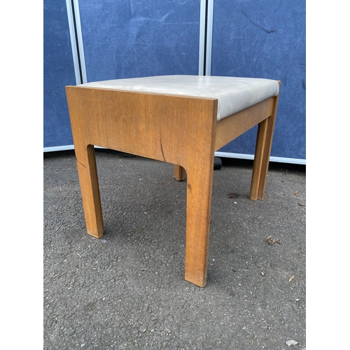 361 - Retro Stag cushioned stool 

Dimensions - 15.5