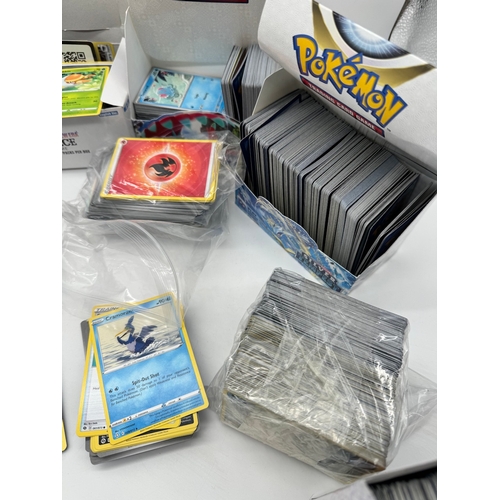 66 - Large quantity of Pokemon Trading Cards various sets from last 3 years including commons, uncommon, ... 