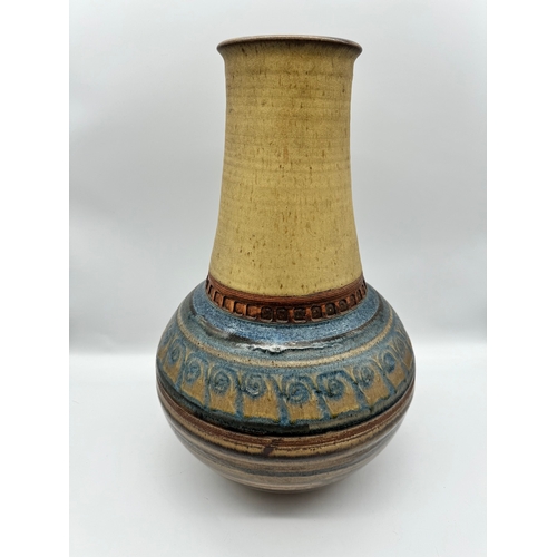 104 - Large Studio Pottery Vase - Chris Charmin - Godshill Pottery