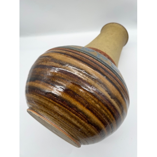 104 - Large Studio Pottery Vase - Chris Charmin - Godshill Pottery