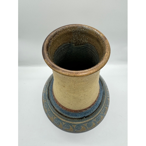 104 - Large Studio Pottery Vase - Chris Charmin - Godshill Pottery