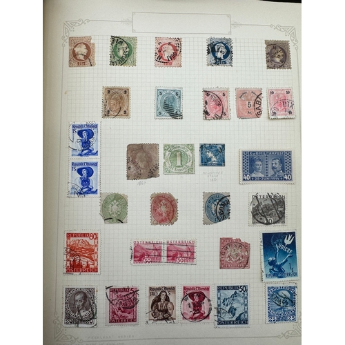 122 - Two 19th Century - early 20th century world stamps including GB